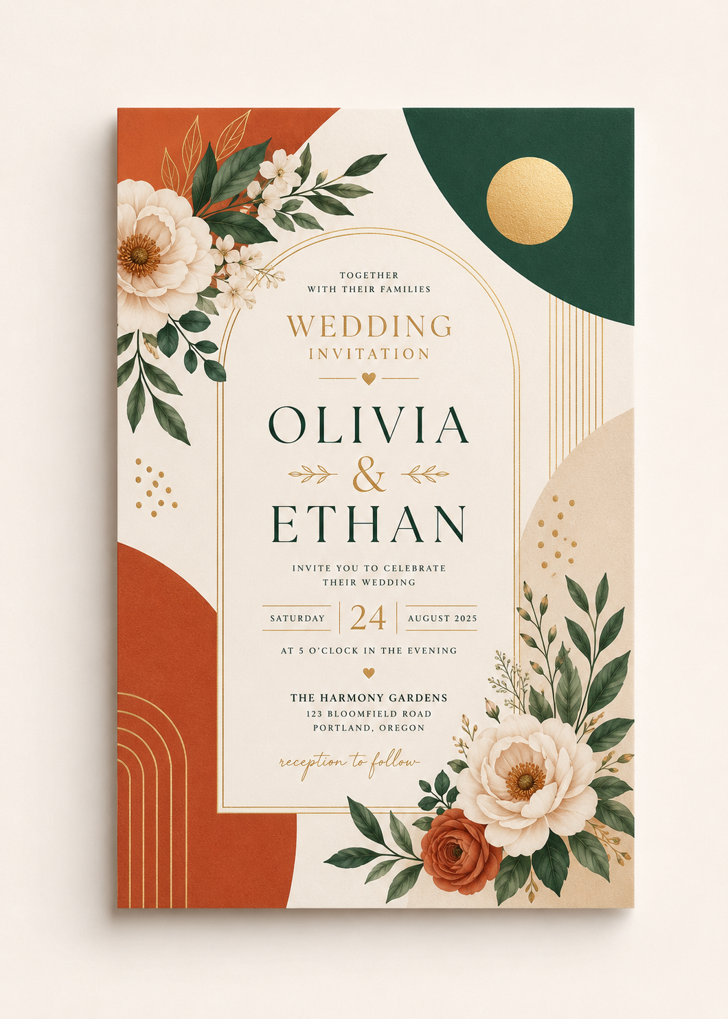 Wedding Invitation Card