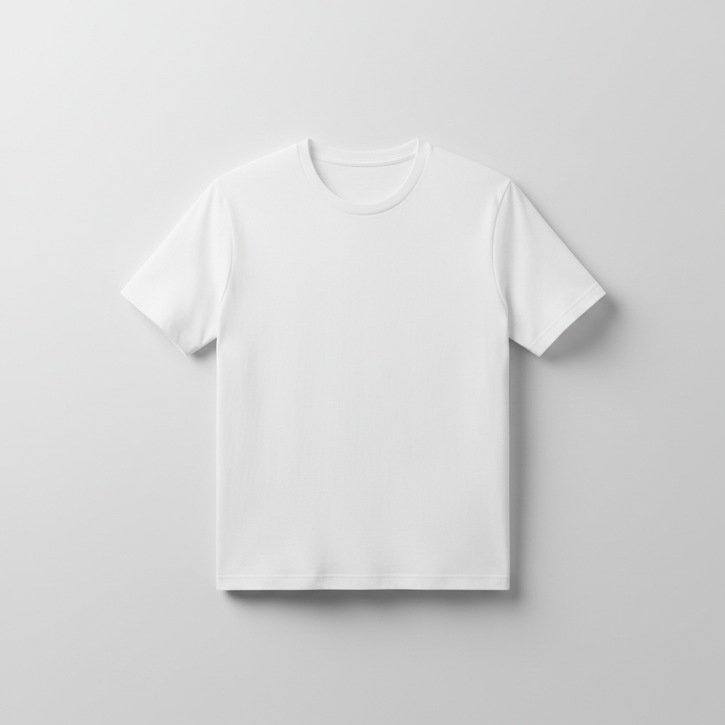 Custom Print T-Shirt front view
