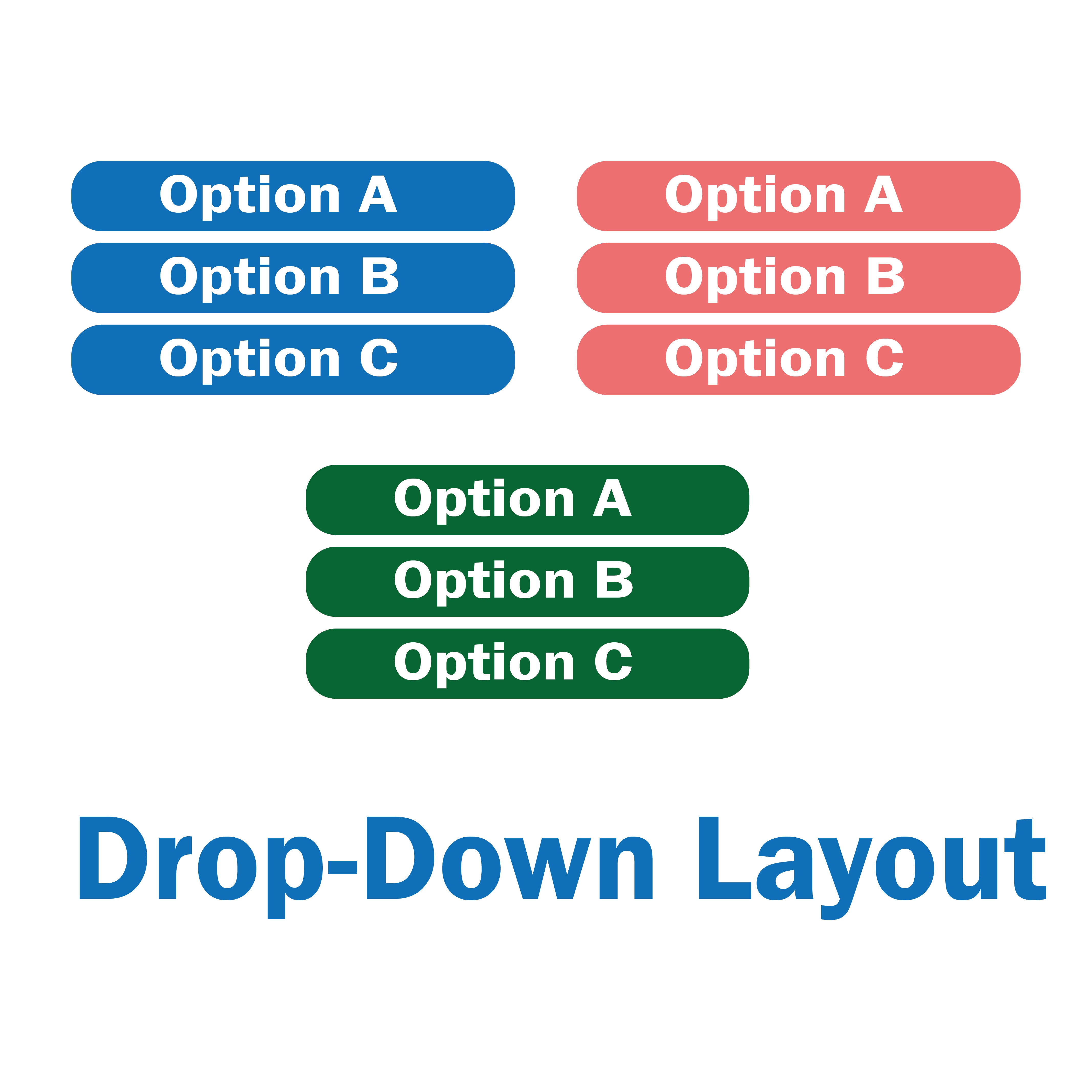 Variant Display 3-Option Product Variant Display in Dropdown Style (ex: bikini ...