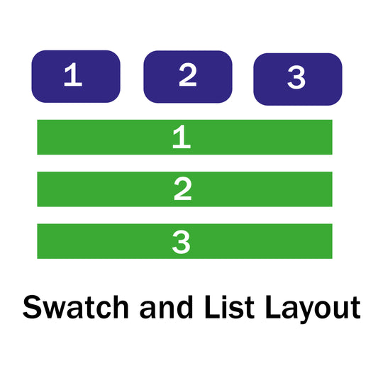 Variant Display Swatch Style – Multivariants app demo store